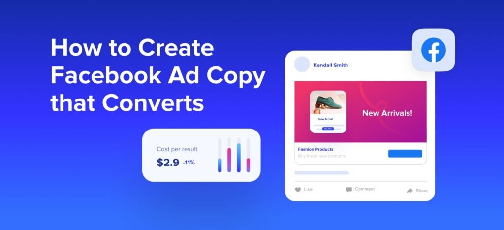 Facebook advertisement copy